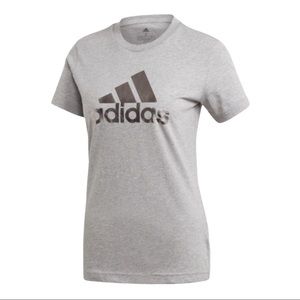 Adidas Metallic Badge Of Sport Tee
